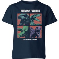 Jurassic Park World Four Colour Faces Kids' T-Shirt - Navy - 3-4 Years
Jurassic Park World Four Colour Faces Kids' T-Shirt - Navy - 3-4 Years