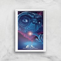 E.T. The Extra-Terrestrial X Ghoulish Print Giclee Art Print - A3 - White Frame, Multi
E.T. The Extra-Terrestrial X Ghoulish Print Giclee Art Print - A3 - White Frame, Multi