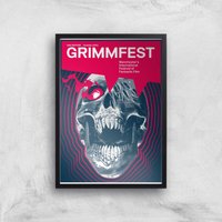 Grimmfest 2022 Giclee Art Print - A4 - Black Frame, Multi
Grimmfest 2022 Giclee Art Print - A4 - Black Frame, Multi