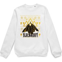 Black Adam Gold Christmas Christmas Jumper - White - S
Black Adam Gold Christmas Christmas Jumper - White - S