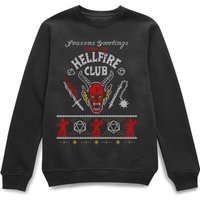 Stranger Things Hellfire Club Christmas Christmas Jumper - Black - M
Stranger Things Hellfire Club Christmas Christmas Jumper - Black - M