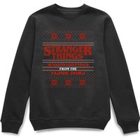Stranger Things Seasons Greetings From The Upside Down Christmas Jumper - Black - S
Stranger Things Seasons Greetings From The Upside Down Christmas Jumper - Black - S