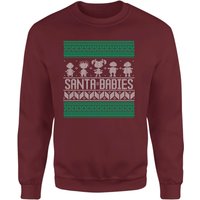 Rugrats Santa Babies Christmas Jumper - Burgundy - L, Red
Rugrats Santa Babies Christmas Jumper - Burgundy - L, Red