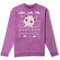 Pokemon Jigglypuff Christmas Christmas Jumper - Purple Acid Wash - S
Pokemon Jigglypuff Christmas Christmas Jumper - Purple Acid Wash - S