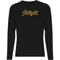 Harry Potter Hufflepuff Script Unisex Long Sleeve T-Shirt - Black - M
Harry Potter Hufflepuff Script Unisex Long Sleeve T-Shirt - Black - M