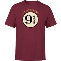 Harry Potter Platform 9 3/4 T-Shirt - Burgundy - L, Red
Harry Potter Platform 9 3/4 T-Shirt - Burgundy - L, Red