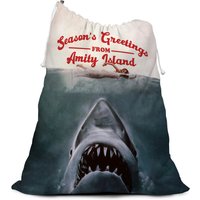 Jaws Seasons Greeting From Amity Island Christmas Santa Sack
Jaws Seasons Greeting From Amity Island Christmas Santa Sack