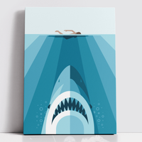 Decorsome x Jaws Geometric Rectangular Canvas - 20x30 inch
Decorsome x Jaws Geometric Rectangular Canvas - 20x30 inch