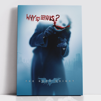 Decorsome x Batman Why So Serious Rectangular Canvas - 20x30 inch
Decorsome x Batman Why So Serious Rectangular Canvas - 20x30 inch
