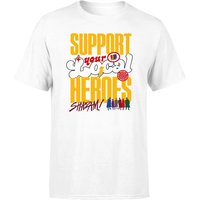 Shazam! Fury of the Gods Support Your Local Heroes Unisex T-Shirt - White - M
Shazam! Fury of the Gods Support Your Local Heroes Unisex T-Shirt - White - M