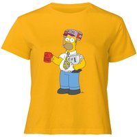 The Simpsons Homer Number 1 Dad Women's Cropped T-Shirt - Mustard - XS - Mustard
The Simpsons Homer Number 1 Dad Women's Cropped T-Shirt - Mustard - XS - Mustard