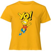 The Simpsons Yo! Bart Women's Cropped T-Shirt - Mustard - XS - Mustard
The Simpsons Yo! Bart Women's Cropped T-Shirt - Mustard - XS - Mustard