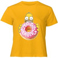 The Simpsons Homer Can't Talk Women's Cropped T-Shirt - Mustard - XS - Mustard
The Simpsons Homer Can't Talk Women's Cropped T-Shirt - Mustard - XS - Mustard