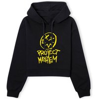Fight Club Project Mayhem Women's Cropped Hoodie - Black - XS - Black
Fight Club Project Mayhem Women's Cropped Hoodie - Black - XS - Black