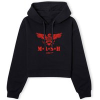 M*A*S*H Broken Eagle Logo Women's Cropped Hoodie - Black - XS - Black
M*A*S*H Broken Eagle Logo Women's Cropped Hoodie - Black - XS - Black