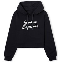 Napoleon Dynamite Script Logo Women's Cropped Hoodie - Black - XS - Black
Napoleon Dynamite Script Logo Women's Cropped Hoodie - Black - XS - Black