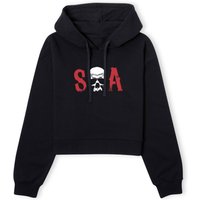 Sons of Anarchy SA Skull Women's Cropped Hoodie - Black - XS - Black
Sons of Anarchy SA Skull Women's Cropped Hoodie - Black - XS - Black