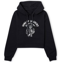 Sons of Anarchy Arched Reaper Women's Cropped Hoodie - Black - XS - Black
Sons of Anarchy Arched Reaper Women's Cropped Hoodie - Black - XS - Black