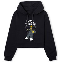 The Simpsons Rock This Way Women's Cropped Hoodie - Black - XS - Black
The Simpsons Rock This Way Women's Cropped Hoodie - Black - XS - Black