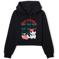 The Simpsons Krusty Burger Women's Cropped Hoodie - Black - XS - Black
The Simpsons Krusty Burger Women's Cropped Hoodie - Black - XS - Black