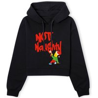 The Simpsons Bart Not Naughty Women's Cropped Hoodie - Black - XS - Black
The Simpsons Bart Not Naughty Women's Cropped Hoodie - Black - XS - Black