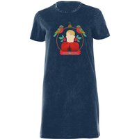Home Alone Christmas Bauble Women's T-Shirt Dress - Navy Acid Wash - XXL - Navy Acid Wash
Home Alone Christmas Bauble Women's T-Shirt Dress - Navy Acid Wash - XXL - Navy Acid Wash