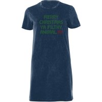 Home Alone Ya Filthy Animal Women's T-Shirt Dress - Navy Acid Wash - XXL - Navy Acid Wash
Home Alone Ya Filthy Animal Women's T-Shirt Dress - Navy Acid Wash - XXL - Navy Acid Wash