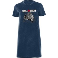 Sons of Anarchy Motorbike Reaper Women's T-Shirt Dress - Navy Acid Wash - XXL - Navy Acid Wash
Sons of Anarchy Motorbike Reaper Women's T-Shirt Dress - Navy Acid Wash - XXL - Navy Acid Wash