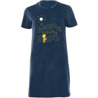 The Simpsons Genius Since Birth Women's T-Shirt Dress - Navy Acid Wash - XXL - Navy Acid Wash
The Simpsons Genius Since Birth Women's T-Shirt Dress - Navy Acid Wash - XXL - Navy Acid Wash