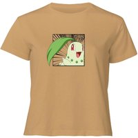 Pokemon Chikorita Women's Cropped T-Shirt - Tan - XL
Pokemon Chikorita Women's Cropped T-Shirt - Tan - XL