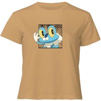 Pokemon Froakie Women's Cropped T-Shirt - Tan - XL
Pokemon Froakie Women's Cropped T-Shirt - Tan - XL