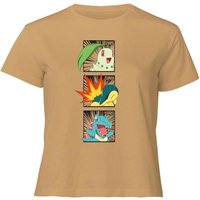 Pokemon Generation 2 Starters Women's Cropped T-Shirt - Tan - XL
Pokemon Generation 2 Starters Women's Cropped T-Shirt - Tan - XL