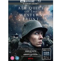 All Quiet on the Western Front 4K Ultra HD Limited Collector’s Edition (includes Blu-ray)
All Quiet on the Western Front 4K Ultra HD Limited Collector’s Edition (includes Blu-ray)