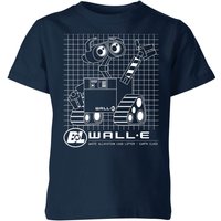 Wall-E Schematic Kids' T-Shirt - Navy - 9-10 Years
Wall-E Schematic Kids' T-Shirt - Navy - 9-10 Years