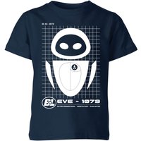 Wall-E Eve Schematic Kids' T-Shirt - Navy - 3-4 Years
Wall-E Eve Schematic Kids' T-Shirt - Navy - 3-4 Years