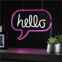 Neon 'Hello' Wall Light
Neon 'Hello' Wall Light