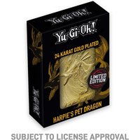 Yu-Gi-Oh! 24k gold plated Harpie's Pet Dragon ingot by Fanattik
Yu-Gi-Oh! 24k gold plated Harpie's Pet Dragon ingot by Fanattik
