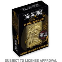 Yu-Gi-Oh! 24k gold plated Gandra the Dragon of Destruction ingot by Fanattik
Yu-Gi-Oh! 24k gold plated Gandra the Dragon of Destruction ingot by Fanattik