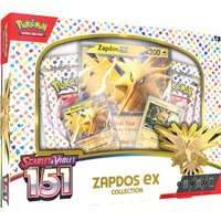Pokemon TCG: Scarlet & Violet 3.5: 151 – Zapdos ex Collection
Pokemon TCG: Scarlet & Violet 3.5: 151 – Zapdos ex Collection