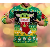 Star Wars Baby Yoda Christmas Jumper - XL
Star Wars Baby Yoda Christmas Jumper - XL