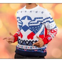 Sam Wilson Captain America Christmas Jumper - M
Sam Wilson Captain America Christmas Jumper - M