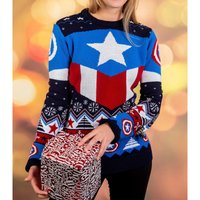 Captain America Christmas Jumper - S
Captain America Christmas Jumper - S