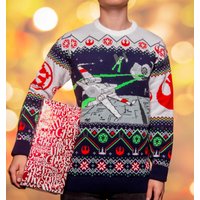 Star Wars X-Wing v TIE Fighter Christmas Jumper - XS
Star Wars X-Wing v TIE Fighter Christmas Jumper - XS