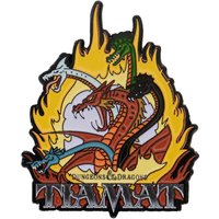 Dungeons & Dragons: The Cartoon 40th Anniversary Tiamat Pin Badge by Fanattik
Dungeons & Dragons: The Cartoon 40th Anniversary Tiamat Pin Badge by Fanattik