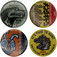 Godzilla Set of 4 Printed Coasters by Fanattik
Godzilla Set of 4 Printed Coasters by Fanattik