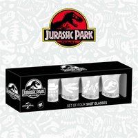 Jurassic Park Premium Set of 4 Shot Glasses
Jurassic Park Premium Set of 4 Shot Glasses