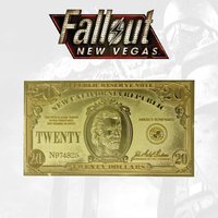 Fallout New Vegas Limited Edition 24k Gold Plated Replica NCR $20 Bill
Fallout New Vegas Limited Edition 24k Gold Plated Replica NCR $20 Bill