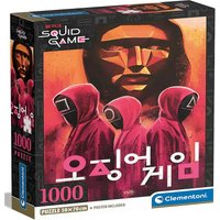 Clementoni Squid Game 1000 Piece Jigsaw Puzzle
Clementoni Squid Game 1000 Piece Jigsaw Puzzle