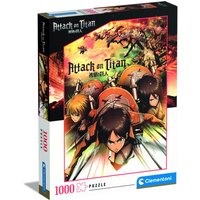 Clementoni Anime Attack On Titan 1000 Piece Jigsaw Puzzle 1
Clementoni Anime Attack On Titan 1000 Piece Jigsaw Puzzle 1