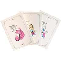 Disney Alice In Wonderland Pack Of 3 A5 Notebooks
Disney Alice In Wonderland Pack Of 3 A5 Notebooks